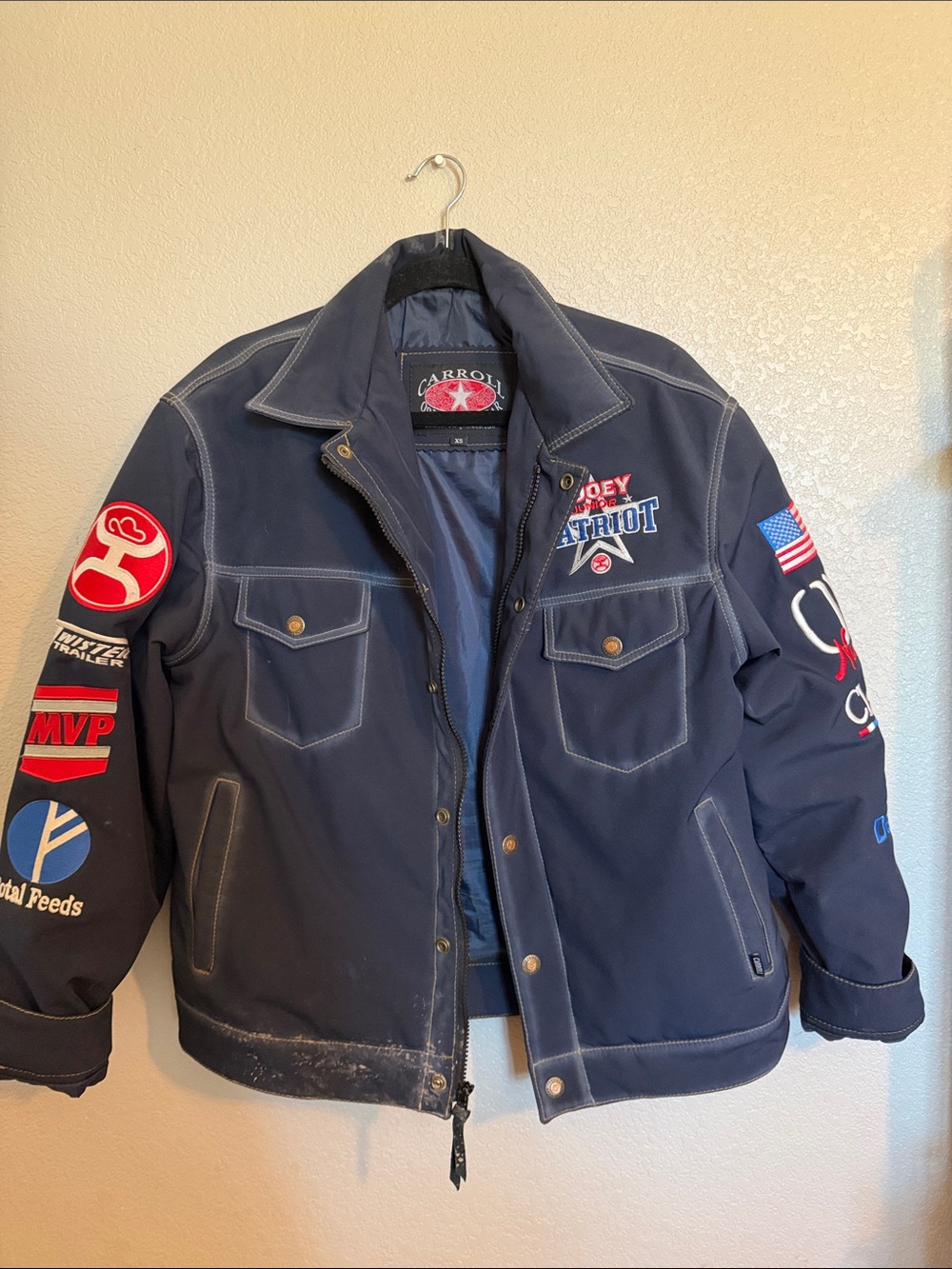 Hooey Junior patriot contestant jacket